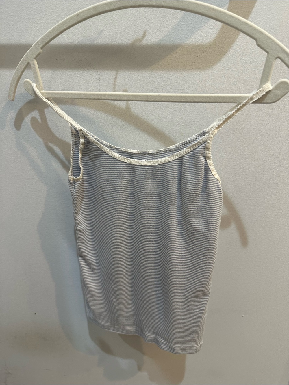 Brandy Melville Blue and White Striped Camisole